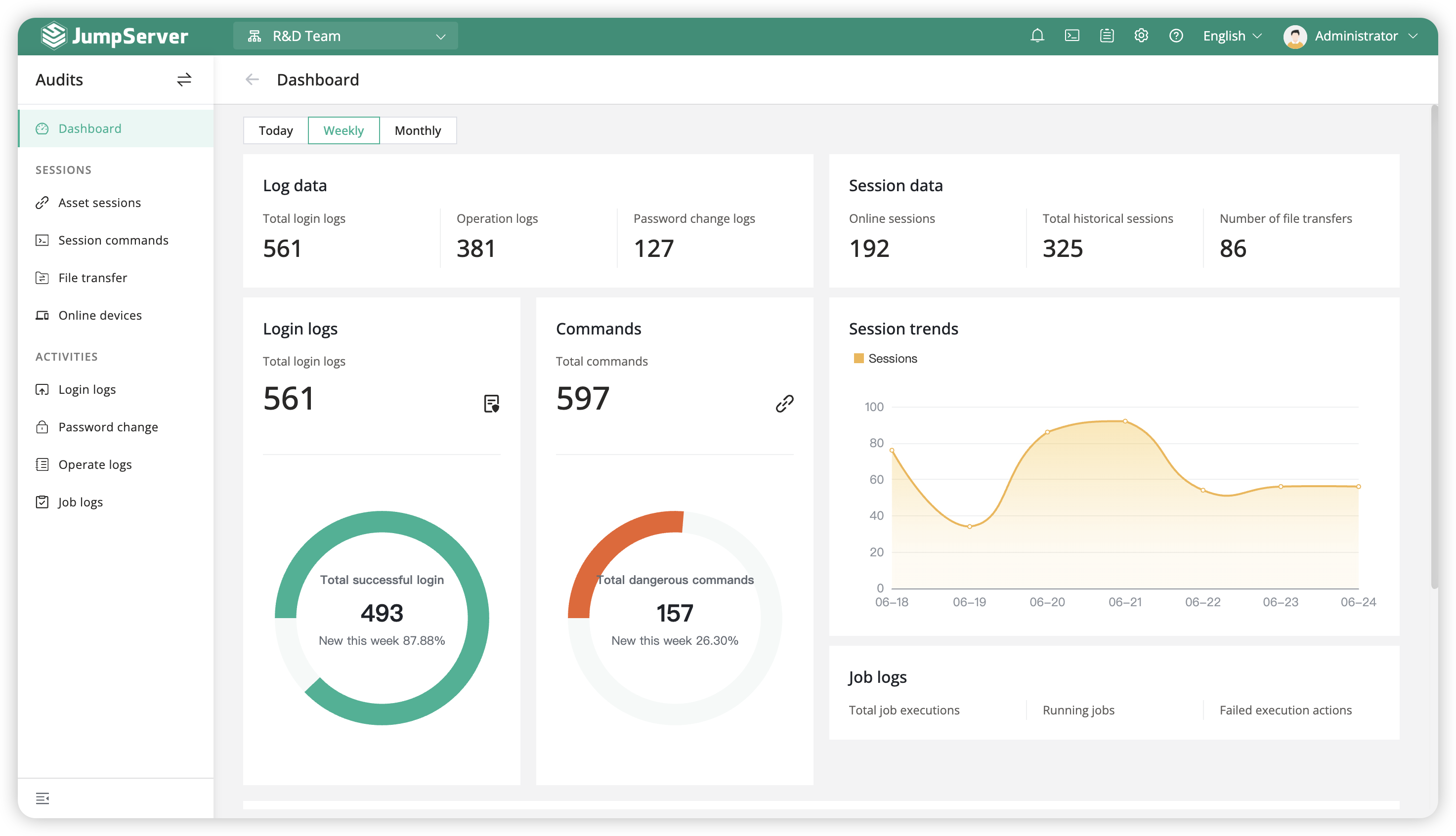 JumpServer Screenshot
