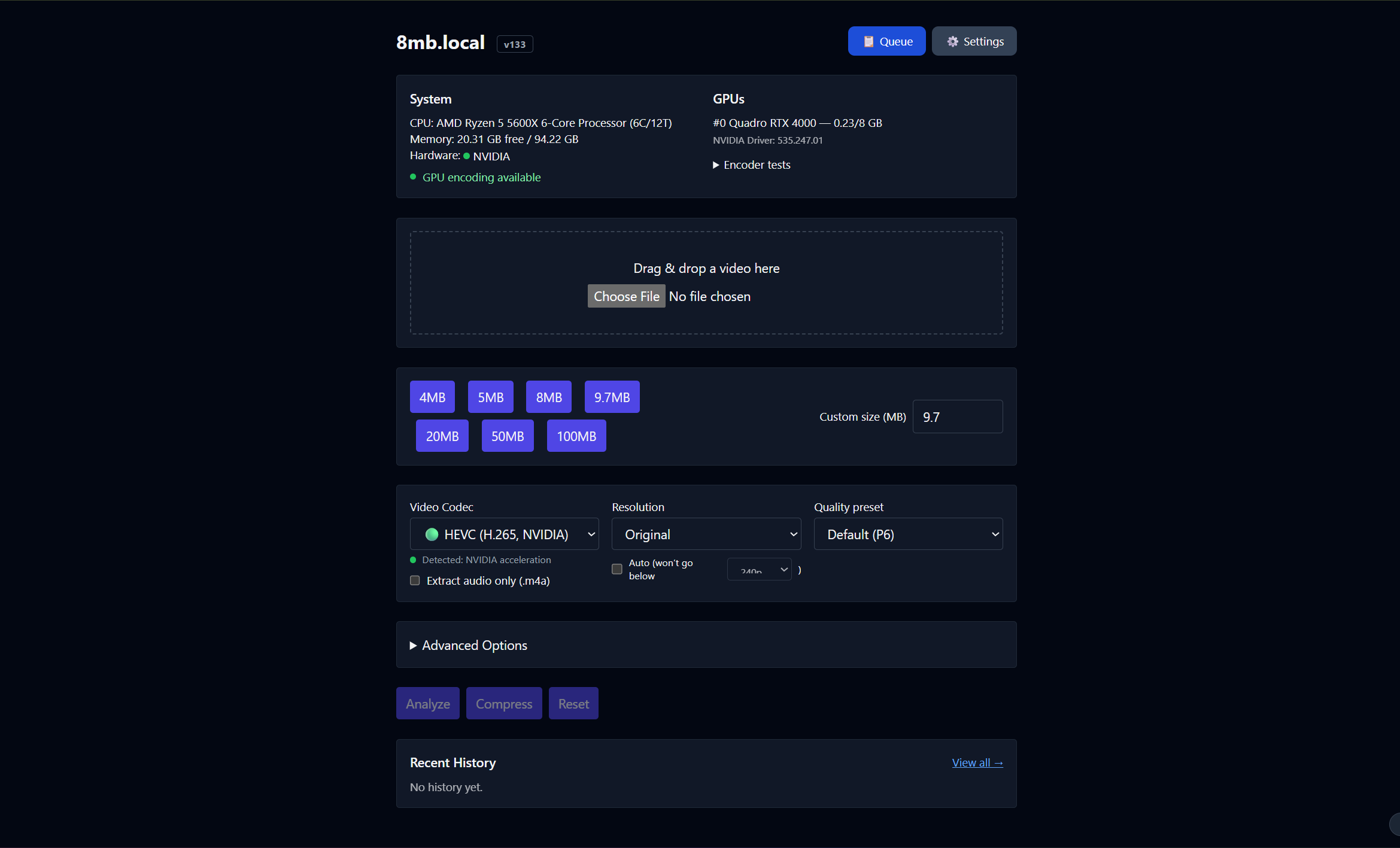 8MB Local Screenshot